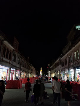 泉州中山路钟楼夜景