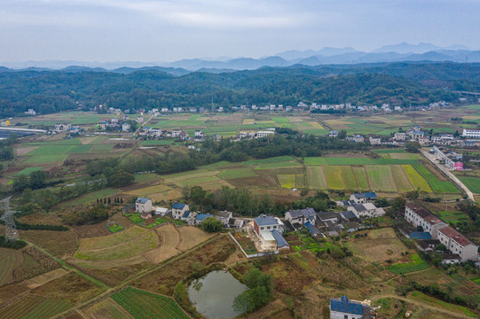 美丽乡村航拍