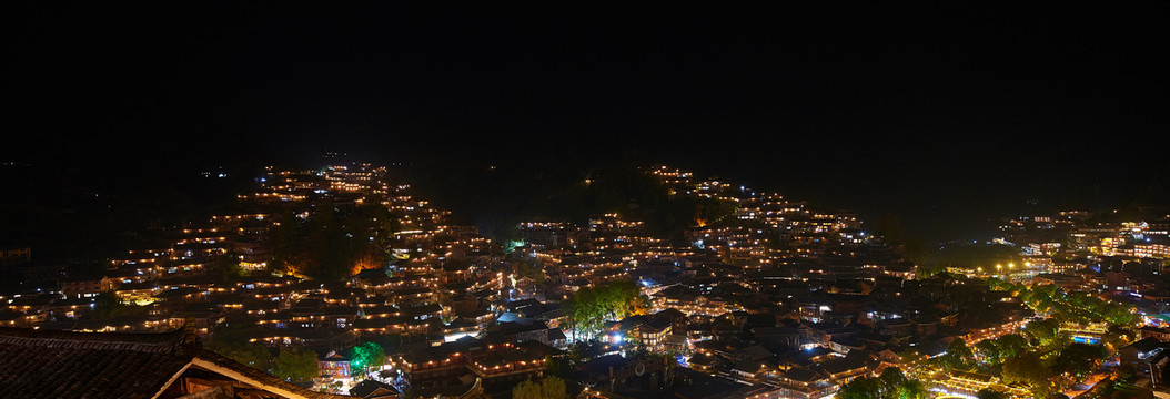 千户苗寨夜景