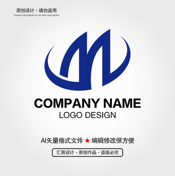M字母LOGO