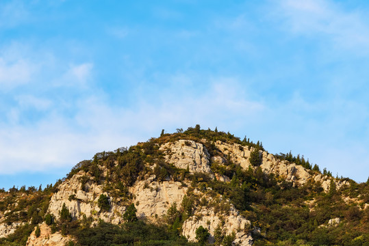 秋天山峦山峰