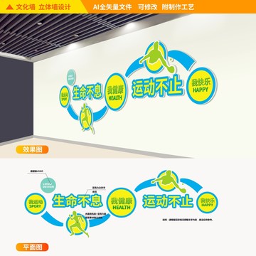 體育運(yùn)動文化墻