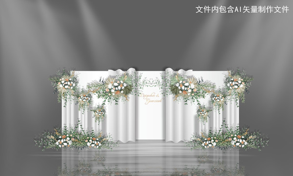 白色系婚禮