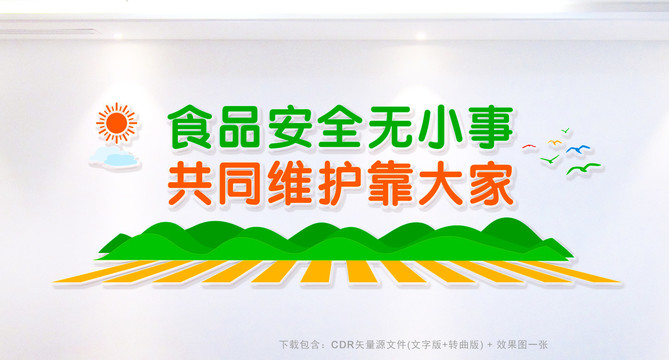 食品安全文化墻