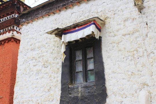 藏族房屋建筑摄影