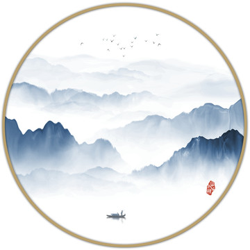 水墨山水