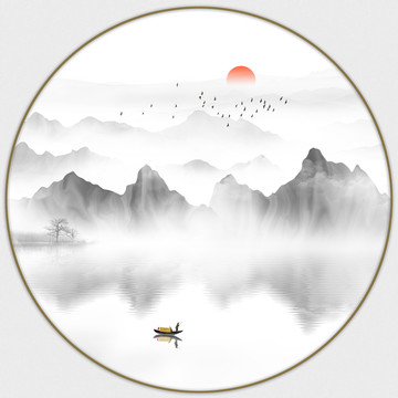 水墨山水