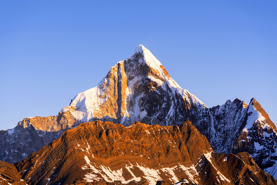 高山雪山