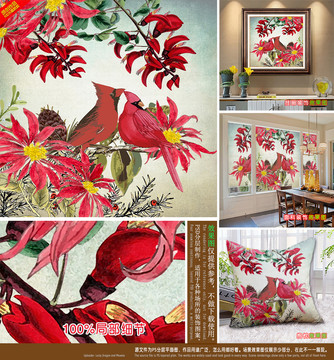歐式花鳥裝飾畫
