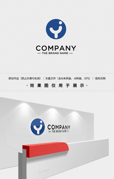 YJ字母logo