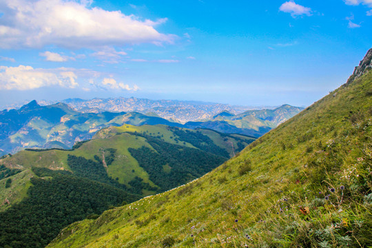 北京灵山黄草梁门头沟国家步道