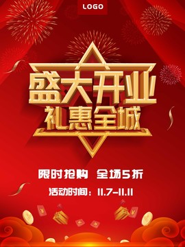 盛大開業(yè)