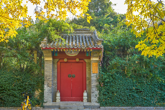 北京四合院大门