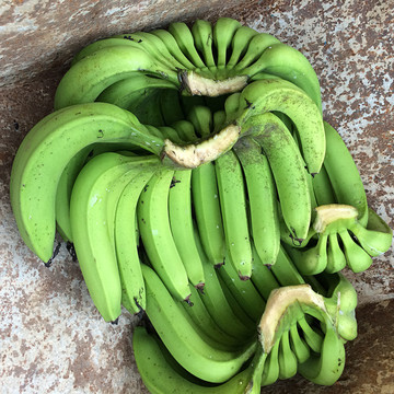 有机种植香蕉农民自种的香蕉3