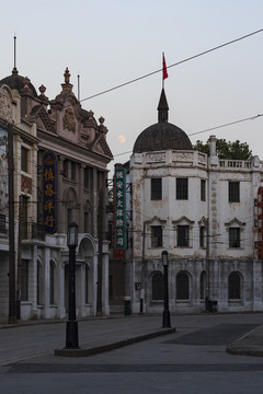 老上海南京路街道