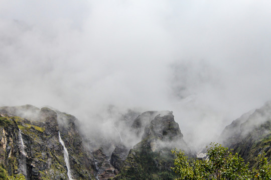 雨崩风光