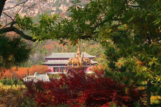 如诗如画寺院