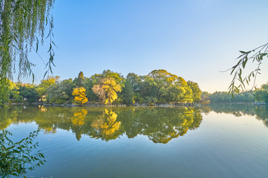 北京大学未名湖高清