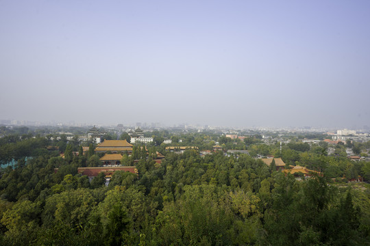 灰霾的北京
