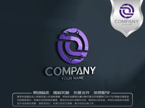 龍科技原創(chuàng)標志