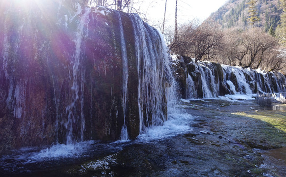 九寨沟诺日朗瀑布