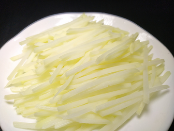土豆絲特寫