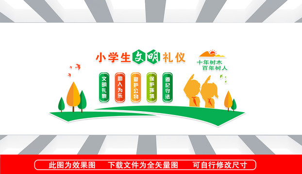 小學(xué)生文明禮儀