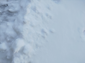 大雪路面