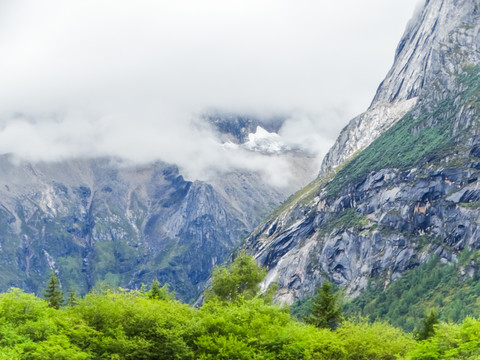 云雾群山