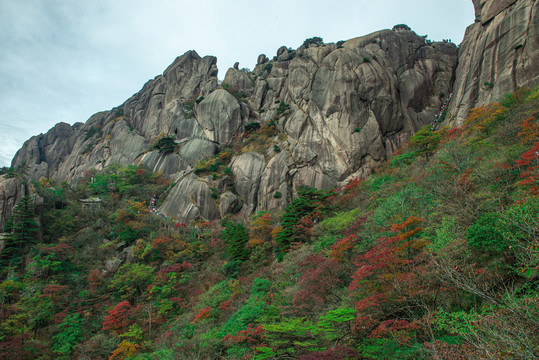 黄山秋色