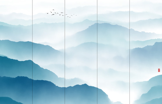 中式山水