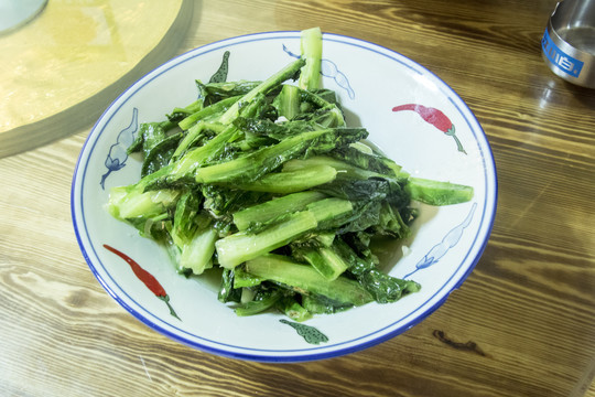 炒油麦菜