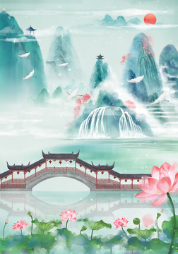古風插畫