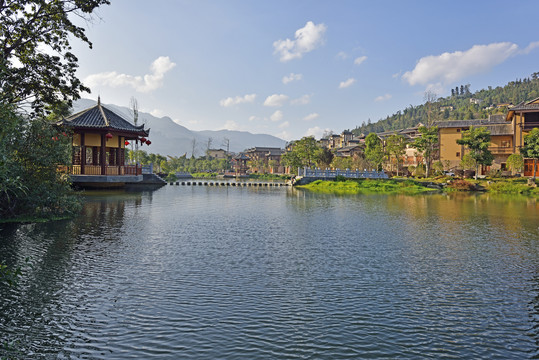 屏边滴水苗城牧羊河湿地公园