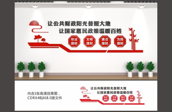 財政局文化墻