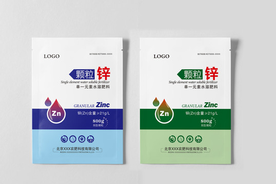 顆粒鋅袋子