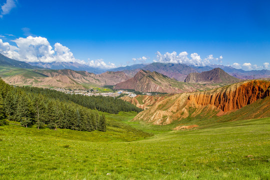 青海祁连卓尔山风景区