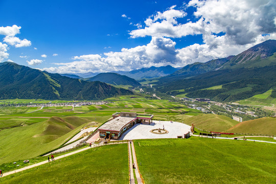 青海祁连卓尔山风景