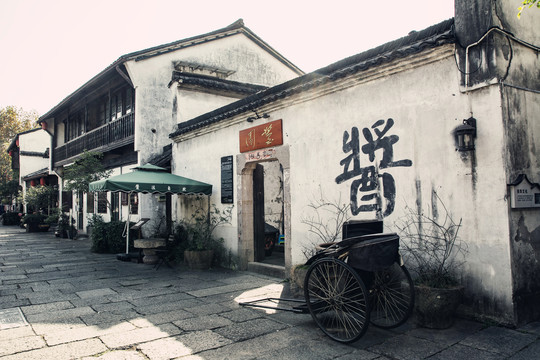 杭州老建筑怀旧照片