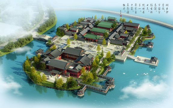 傳統(tǒng)古建群王府大殿規(guī)劃建筑設(shè)計(jì)