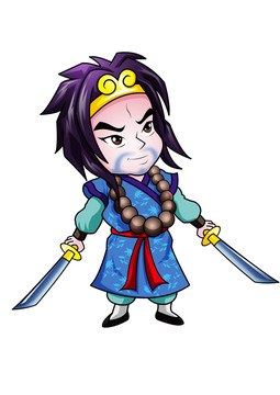 武松卡通設計