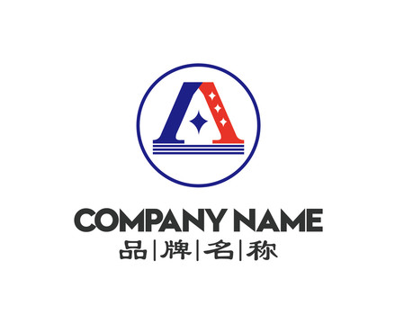 A字母原创LOGO设计