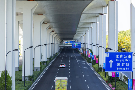 建虹路高架