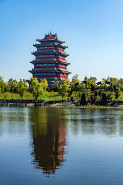 赵公明财神文化景区问道阁