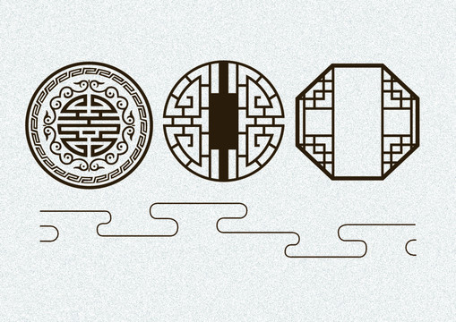 古代窗格設(shè)計(jì)