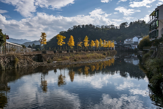 乡村秋景