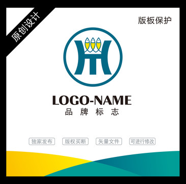 魚標志設計