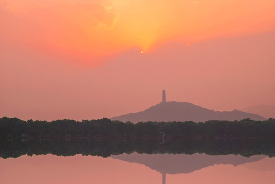 日落西山