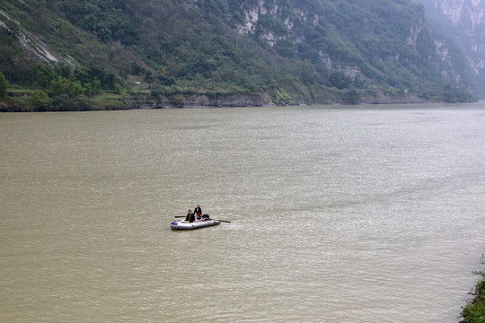 大渡河漂流