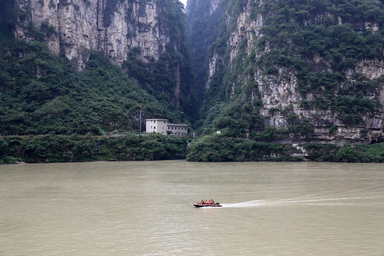 大渡河风景